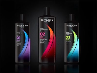 美国Salon Tech美容美发产品包装设计欣赏